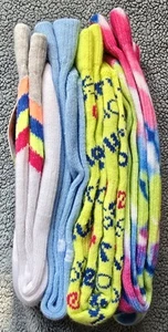 Justice Girls Crew Socks, 4-Pack Size 4-10 New - Picture 1 of 3