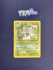 Juego de Cartas Coleccionables Pokémon Beedrill Base Set 17/102 Regular Raro MP. - Imagen 1 de 3