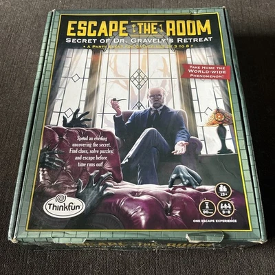 Thinkfun Escape the Room Secret of Dr. Gravely’s Retreat Interactive Party Game - Image 1 of 2