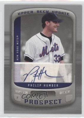 2005 Upper Deck Update Silver /25 Philip Humber #182 Rookie Auto RC - Image 1 of 2