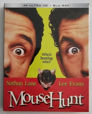Mouse Hunt 4K ULTRA HD + BLU-RAY with SLIP COVER NATHAN LANE LEE EVANS  - Image 1 of 2