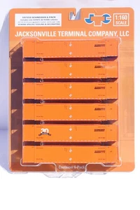 Jacksonville Terminal JTC ~ N Scale ~ SCHNEIDER ~ Corrugated Containers ~ 537153 - Picture 1 of 1