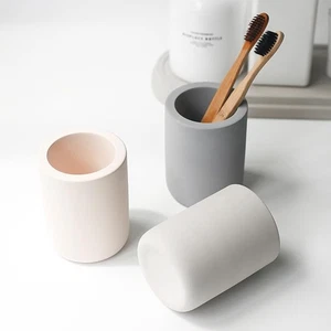 Soporte para cepillo de dientes de piedra de secado, soportes para cepillo de dientes de diatomita para baño, Qu... - Imagen 1 de 9