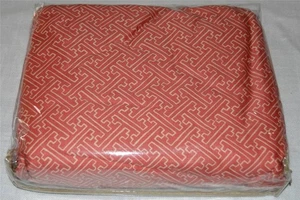 FALDA CAMA COMPLETA RALPH LAUREN Villa Camelia Pimentón Rojo Calado NUEVA - Imagen 1 de 2