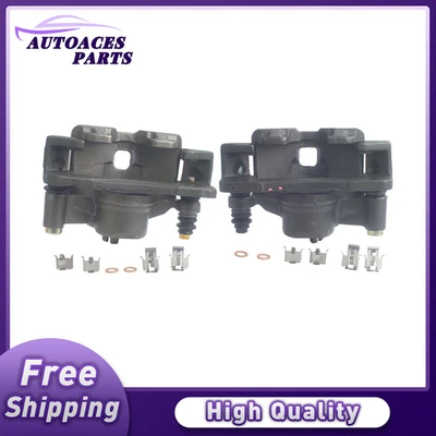 Pinzas de freno delanteras izquierda y derecha con soporte para Honda CRX Cardone 1990-1991 Foto 1 de 2