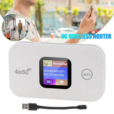 Tragbarer 4G/5G-WLAN-Router,Mobiler 4G-WLAN-Hotspot,Kabelloser Internet-Router - Bild 1 von 4