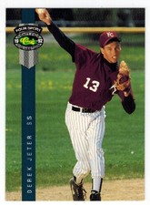 DEREK JETER (Kalamazoo HS) 1992 Classic Four Sport Draft Pick #231