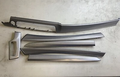 Bmw M5 F10 2013 5 Series Dash Door Panel Trims Aluminium SET OEM 8051335 - Image 1 of 4