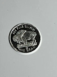 1 g .999 Silber - Büffel Nickel Design - Bild 1 von 2