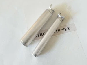 2 Laryngoscope Handle SMALL & Medium EMT Anesthesia Intubation PREMIUM GRADE - Picture 1 of 2