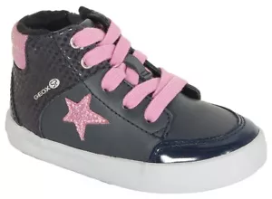 reduzierung GEOX Gisli A sneakers GBK+suede navy/dk pink - Bild 1 von 8