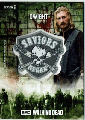 Walking Dead Season 8 Manufactured Faction Patch Relic MOLD PR-ST Dwight #06/25 - Image 1 of 2