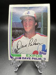 1982 Topps - #292 David Palmer Expos - Picture 1 of 2