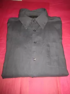 Express Linen Modern Fit Long Sleeve Dress Shirt Size L NWOT - Picture 1 of 5