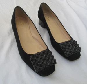 Kate Spade Square Toe Studded Accent - Size 7 B - Picture 1 of 5