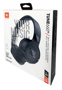 Auriculares inalámbricos con cancelación de ruido JBL TUNE 660NC Bluetooth - negros - Imagen 1 de 7