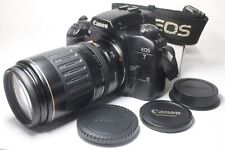 Canon EOS 7 Eye Control SLR Film Camera + EF 100-300mm F/4.5-5.6 USM Zoom Lens
