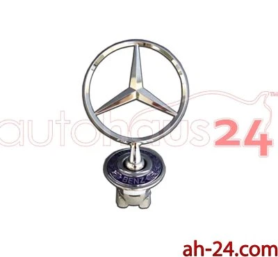 OEM MERCEDES BENZ STAR HOOD ORNAMENT 210 880 01 86 NEW E320 E420 E55 S500 S430 - Image 1 of 2