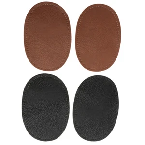 2 Paar Knie-Ellenbogen-Patches Nähen Sie Auf Patches Für Manteljacke Jeans - Bild 1 von 7