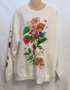Strawberry Shortcake Crew Neck Sweatshirt Size One Size Fits All - Picture 1 of 5