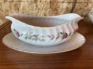 Creative Fine China Japan 2345 Regency Rose Sauciere angesetzter Unterteller - Bild 1 von 5