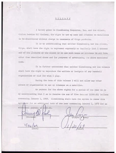 1969 Jim Fregosi California Angels SIGNED CONTRACT 1969 CITGO COINS AUTOGRAPHED - Picture 1 of 3