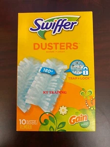 Swiffer DUSTERS Refill 180 Degree Multi Surface Cleaning with GAIN Scent 10 Ct  - Picture 1 of 8