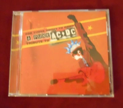 AC/DC ~ A PUNK TRIBUTE ~ FOR THOSE ABOUT TO RAWK ~ RARE CD 2002 ~ NM/EX Foto 1 de 4