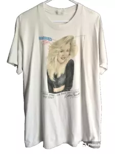 Vintage Kelly Bundy Christina Applegate Married With Children 1987 T Shirt L - Picture 1 of 5