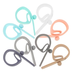 8 Pcs Drahtgurt Schreibtischdrahtverwaltung Drahthalter Für Kabel - Photo 1/12