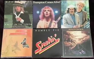 12LP LOT ROD STEWART FRAMPTON HUMBLE PIE HEART BROWNE SIMON GARFUNKEL LIGHTFOOT - Picture 1 of 15