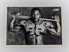Bo Jackson 1990 Score Baseball #697 Iconic Card
