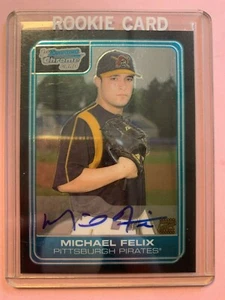 A3588 - 2006 Bowman Chrome Draft Draft Picks #89 Michael Felix Auto - Picture 1 of 1