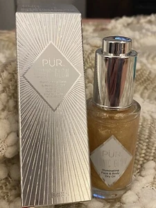 PUR COSMETICS Iconic Glow beleuchtendes Gesicht & Körper Trockenöl NEU im BOX volle Größe - Bild 1 von 4