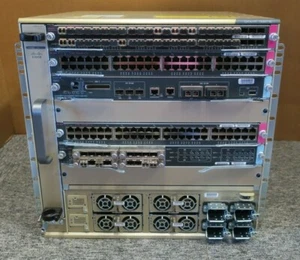 Cisco Catalyst 6807-XL switch campus modulare chassis 7 slot 6807-XL-S2T-BUN - Foto 1 di 11