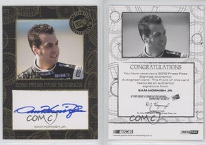 2010 Press Pass Press Pass Signings Gold /45 Sam Hornish Jr Auto