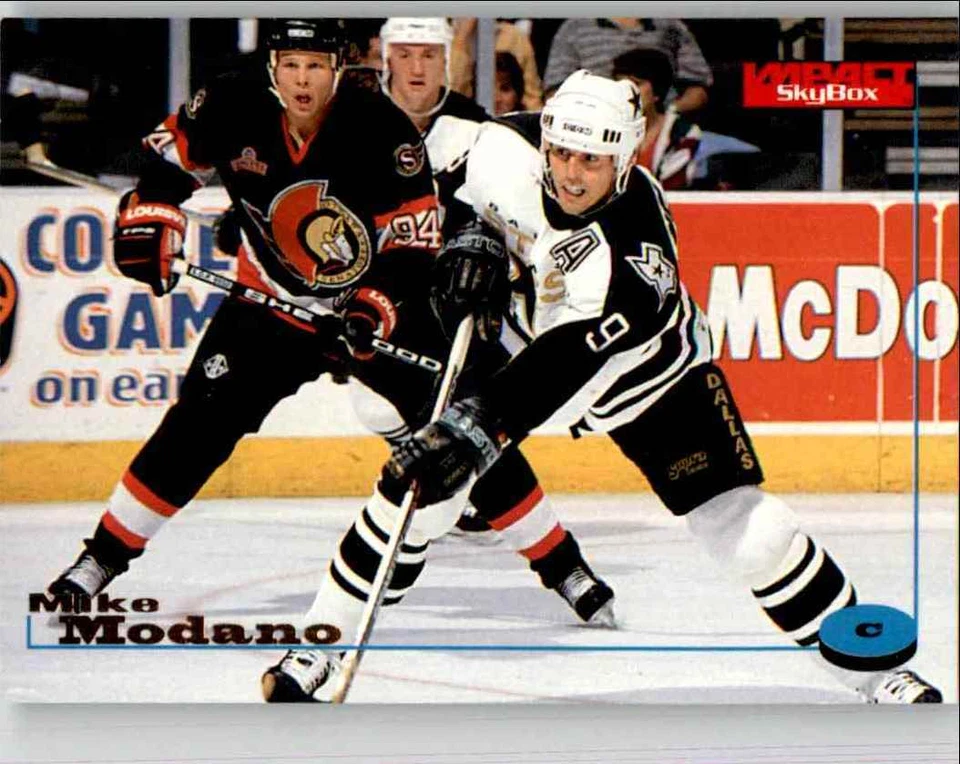1996-97 Skybox Impact Mike Modano #30 - Image 1 of 2