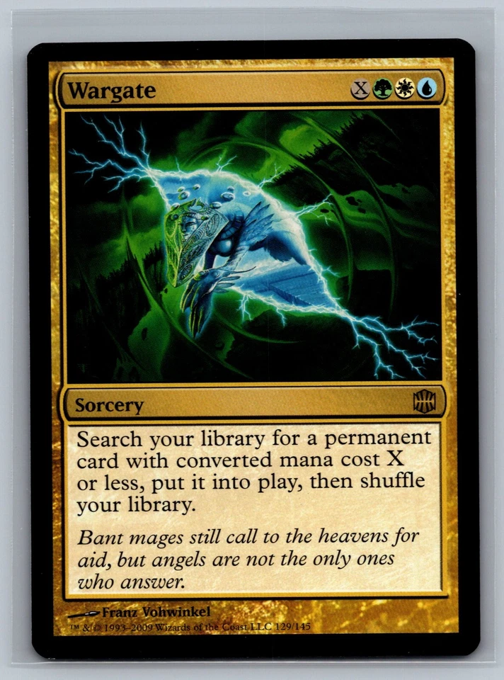 Magic The Gathering Alara Reborn Wargate #129/145 MTG TCG CCG - Image 1 of 2