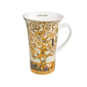 Gustav Klimt Becher, Tasse Der Lebensbaum H. 15cm 500ml Goebel Porzellan - Bild 1 von 1