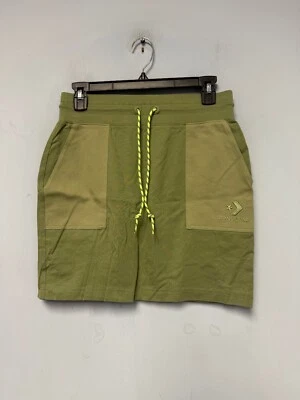 Falda Converse All Star para mujer talla mediana verde oliva con cordón Foto 1 de 2