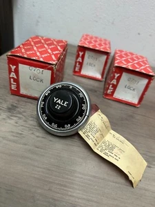 Vintage Yale 0701 Combination Safe Vault Lock With Combination And Box - Picture 1 of 4
