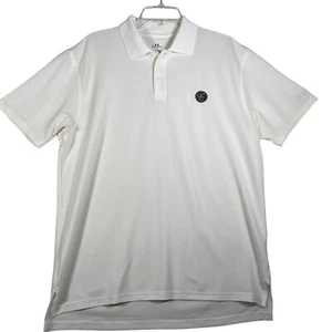 Under Armour Poloshirt Herren Größe S Weiß UA Logo Golf Performance Kurzarm - Bild 1 von 11