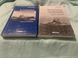 Der Sanitätsdienst in der deutschen Flotte im Zweiten Weltkrieg Band 1+2 TOP!! - Bild 1 von 2