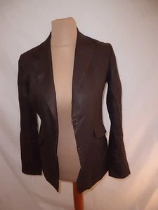 Veste en lin Yumi Mazao Marron Taille 38 à -67%* - Imagen 1 de 5