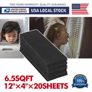 Replacement Cat Litter Box Activated Charcoal Filters-Long Lasting Odor Control - Picture 1 of 17