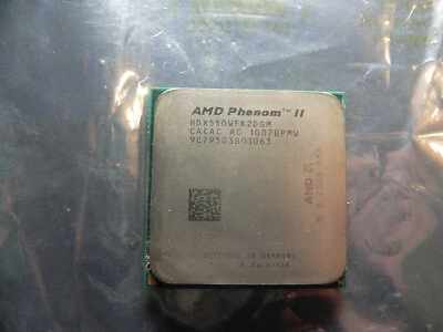 AMD Phenom II X2 550 HDX550WFK2DGM Desktop Processor AM2+ 3.1GHz - Image 1 of 2