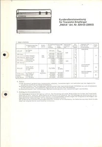 Körting Original Service Manual für Pavia  Art.-Nr. 829-05  28952 - Picture 1 of 1