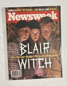 Newsweek Magazine Aug 1999 Blair Witch Project Vintage MINT - NO LABEL - Picture 1 of 1