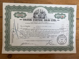 DECO = TRANS EMPIRE OILS LTD (CANADA) (N) - Imagen 1 de 1
