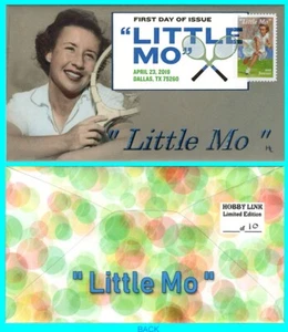 Little Mo Ersttagsbrief mit Farbstempel Typ 1 - Bild 1 von 1